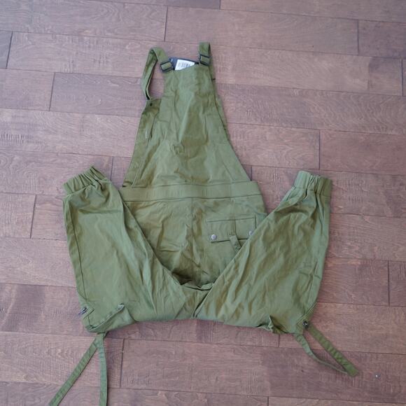 NWT Jonny Cota Studio CARGO OVERALLS IN GREEN Unisex Size XS - Picture 4 of 16